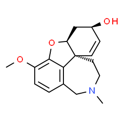 ChemSpider 2D Image | (-)-Galanthamine | C17H21NO3