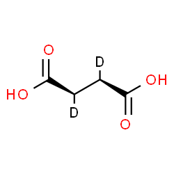ChemSpider 2D Image | (2R,3R)-(2,3-~2~H_2_)Butanedioic acid | C4H4D2O4