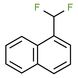 ChemSpider 2D Image | 1-(Difluoromethyl)naphthalene | C11H8F2