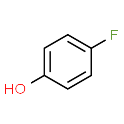 ChemSpider 2D Image | 4-Fluorophenol | C6H5FO