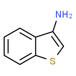 ChemSpider 2D Image | 3-Aminobenzothiophene | C8H7NS