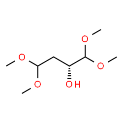 ChemSpider 2D Image | (2R)-1,1,4,4-Tetramethoxy-2-butanol | C8H18O5