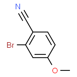 ChemSpider 2D Image | 2-Bromo-4-methoxybenzonitrile | C8H6BrNO