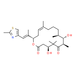 ChemSpider 2D Image | (-)-Epothilone D | C27H41NO5S