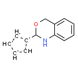 ChemSpider 2D Image | 1-(1,4-Dihydro-2H-3,1-benzoxazin-2-yl)-1,2,3,4,5-cyclopentanepentayl | C13H12NO