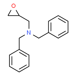 ChemSpider 2D Image | dibenzylaminoglycidol | C17H19NO