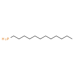 ChemSpider 2D Image | Dodecylphosphine | C12H27P