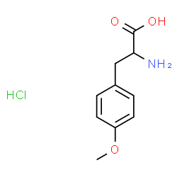 ChemSpider 2D Image | O-Methyltyrosine hydrochloride (1:1) | C10H14ClNO3