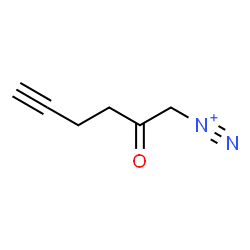 ChemSpider 2D Image | 2-Oxo-5-hexyne-1-diazonium | C6H7N2O