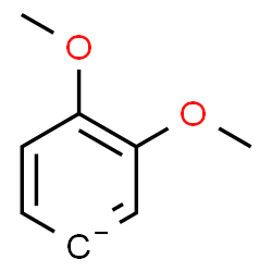 ChemSpider 2D Image | 3,4-Dimethoxybenzenide | C8H9O2