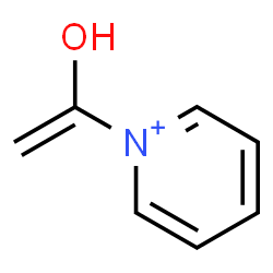 ChemSpider 2D Image | 1-(1-Hydroxyvinyl)pyridinium | C7H8NO