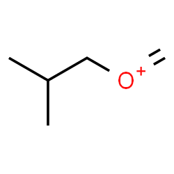 ChemSpider 2D Image | Isobutyl(methylene)oxonium | C5H11O
