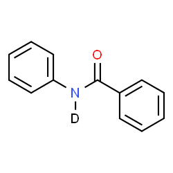 ChemSpider 2D Image | N-Phenyl(N-~2~H)benzamide | C13H10DNO
