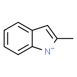 ChemSpider 2D Image | 2-Methylindol-1-ide | C9H8N