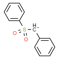 ChemSpider 2D Image | Phenyl(phenylsulfonyl)methanide | C13H11O2S