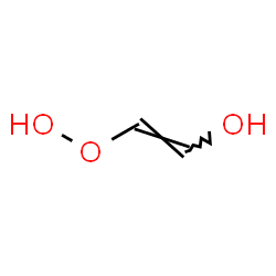 ChemSpider 2D Image | (E)-2-Hydroperoxyethenol | C2H4O3