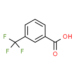 ChemSpider 2D Image | 3-(Trifluoromethyl)benzoic acid | C8H5F3O2