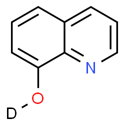 ChemSpider 2D Image | 8-Quinolin(~2~H)ol | C9H6DNO