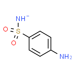 ChemSpider 2D Image | [(4-Aminophenyl)sulfonyl]azanide | C6H7N2O2S