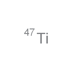 ChemSpider 2D Image | (~47~Ti)Titanium | 47Ti
