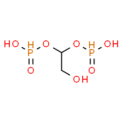 ChemSpider 2D Image | 2-Hydroxy-1,1-ethanediyl bis[hydrogen (phosphonate)] | C2H8O7P2