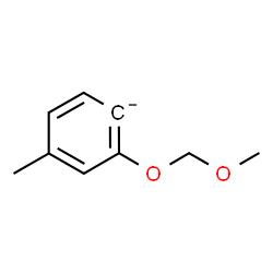 ChemSpider 2D Image | 2-(Methoxymethoxy)-4-methylbenzenide | C9H11O2