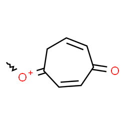 ChemSpider 2D Image | (E)-Methyl(4-oxo-2,5-cycloheptadien-1-ylidene)oxonium | C8H9O2