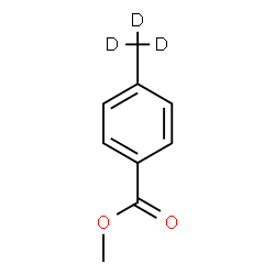 ChemSpider 2D Image | Methyl 4-(~2~H_3_)methylbenzoate | C9H7D3O2