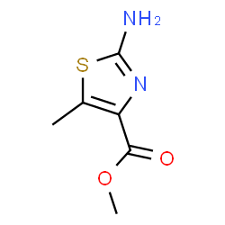ChemSpider 2D Image | Methyl 2-amino-5-methylthiazole-4-carboxylate | C6H8N2O2S