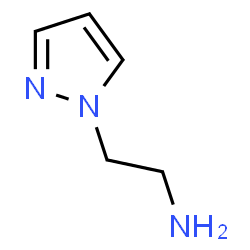 ChemSpider 2D Image | 2-Pyrazol-1-yl-ethylamine | C5H9N3