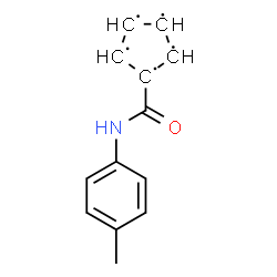 ChemSpider 2D Image | 1-[(4-Methylphenyl)carbamoyl]-1,2,3,4,5-cyclopentanepentayl | C13H12NO