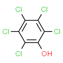 ChemSpider 2D Image | Pentachlorophenol | C6HCl5O