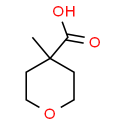 ChemSpider 2D Image | 4-methyloxane-4-carboxylic acid | C7H12O3