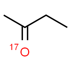 ChemSpider 2D Image | 2-Butan(~17~O)one | C4H817O