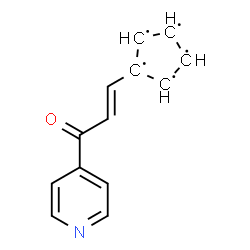ChemSpider 2D Image | 1-[(1E)-3-Oxo-3-(4-pyridinyl)-1-propen-1-yl]-1,2,3,4,5-cyclopentanepentayl | C13H10NO