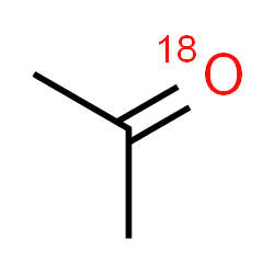 ChemSpider 2D Image | ACETONE-18O | C3H618O