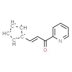 ChemSpider 2D Image | 1-[(1E)-3-Oxo-3-(2-pyridinyl)-1-propen-1-yl]-1,2,3,4,5-cyclopentanepentayl | C13H10NO