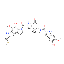 ChemSpider 2D Image | (+)-yatakemycin | C35H29N5O8S