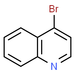 ChemSpider 2D Image | 4-Bromoquinoline | C9H6BrN