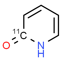 ChemSpider 2D Image | 2(1H)-(2-~11~C)Pyridinone | C411CH5NO