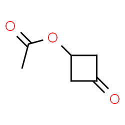 ChemSpider 2D Image | 3-Oxocyclobutyl acetate | C6H8O3