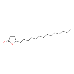 ChemSpider 2D Image | 5-Tetradecyldihydrofuran-2(3H)-one | C18H34O2