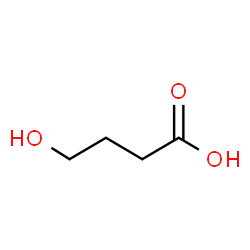 ChemSpider 2D Image | Gamma-Hydroxybutyric acid | C4H8O3
