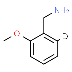 ChemSpider 2D Image | 1-[2-Methoxy(6-~2~H)phenyl]methanamine | C8H10DNO