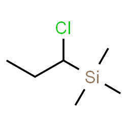 ChemSpider 2D Image | (1-Chloropropyl)(trimethyl)silane | C6H15ClSi