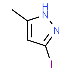 ChemSpider 2D Image | 3-Iodo-5-methyl-1H-pyrazole | C4H5IN2