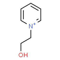 ChemSpider 2D Image | 1-(2-Hydroxyethyl)pyridinium | C7H10NO