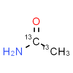 ChemSpider 2D Image | (~13~C_2_)Acetamide | 13C2H5NO