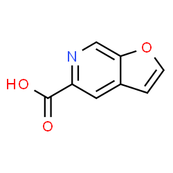 ChemSpider 2D Image | Furo[2,3-c]pyridine-5-carboxylic acid | C8H5NO3