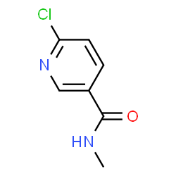 ChemSpider 2D Image | 6-Chloro-N-methylnicotinamide | C7H7ClN2O